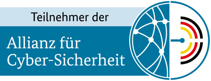 Logo Teilnehmer der Allianz für Cyber-Sicherheit