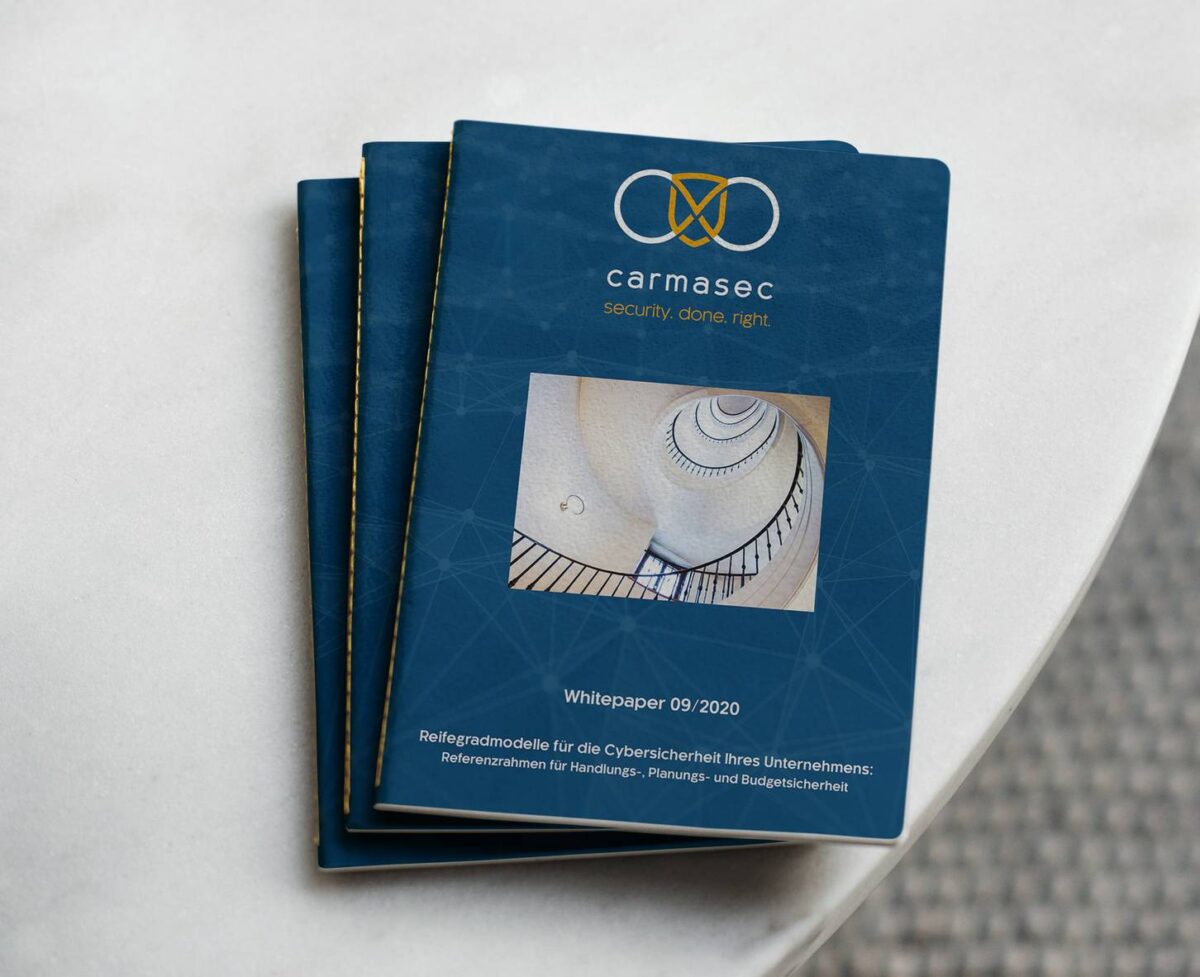Mockup zum Whitepaper zu Reifegradmodellen