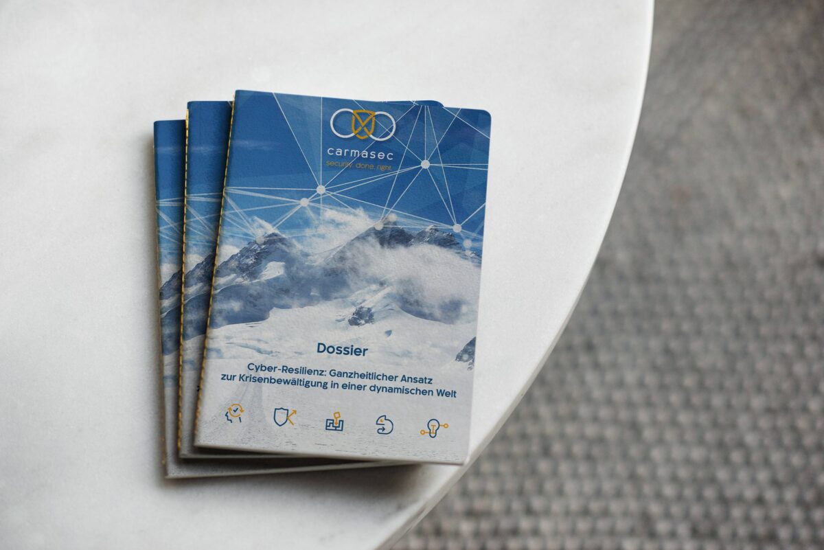 Mockup Dossier "Cyber-Resilienz"