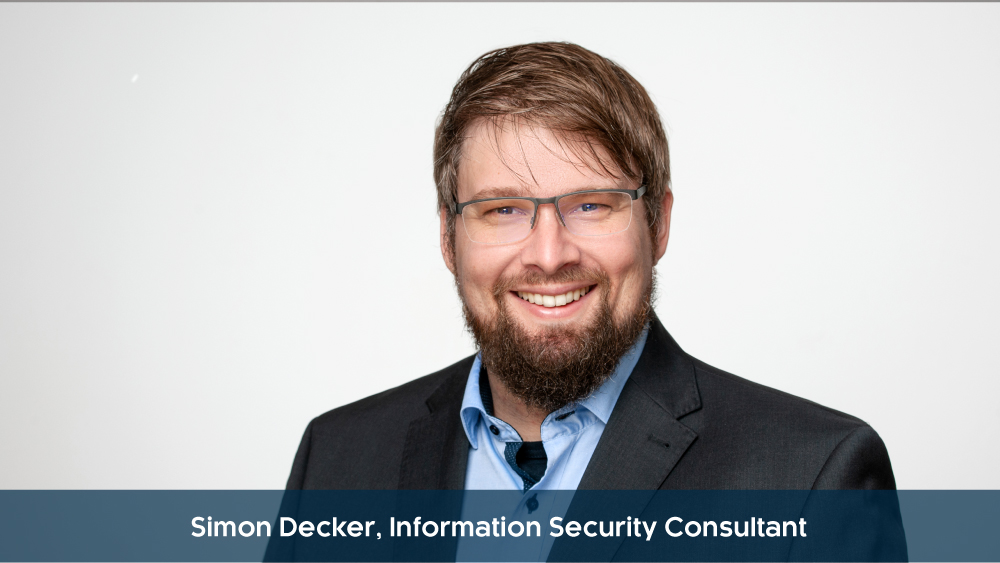 Simon Decker, Information Security Consultant