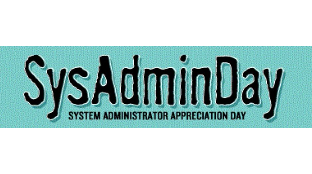 Logo Happy SysAdmin Day