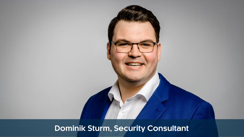 Profilbild Security Consultant Dominik Sturm