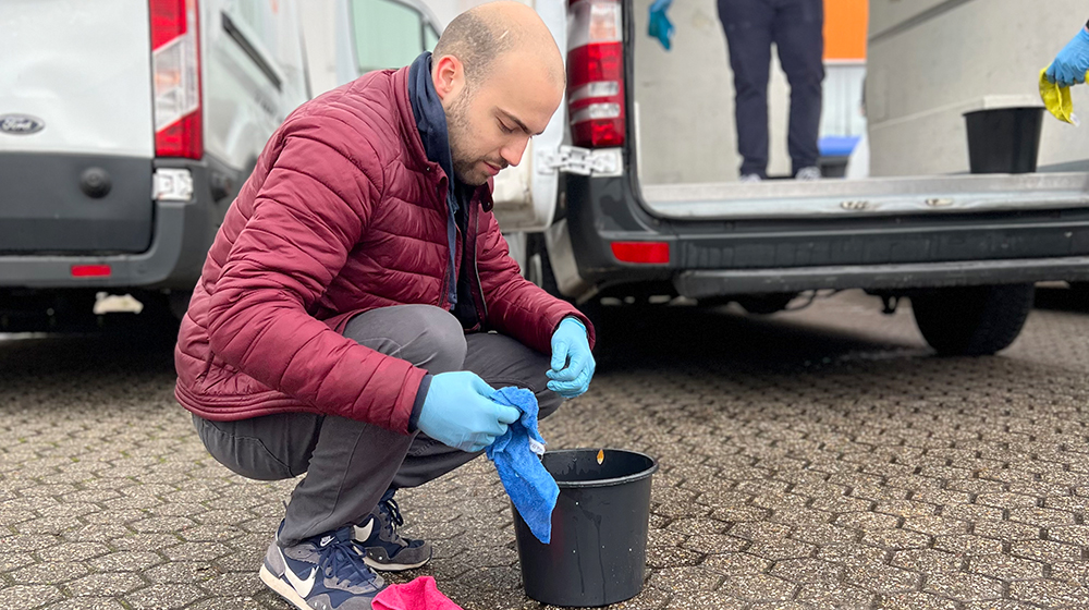 CSR-Aktion Car Wash mit der Kölner Tafel