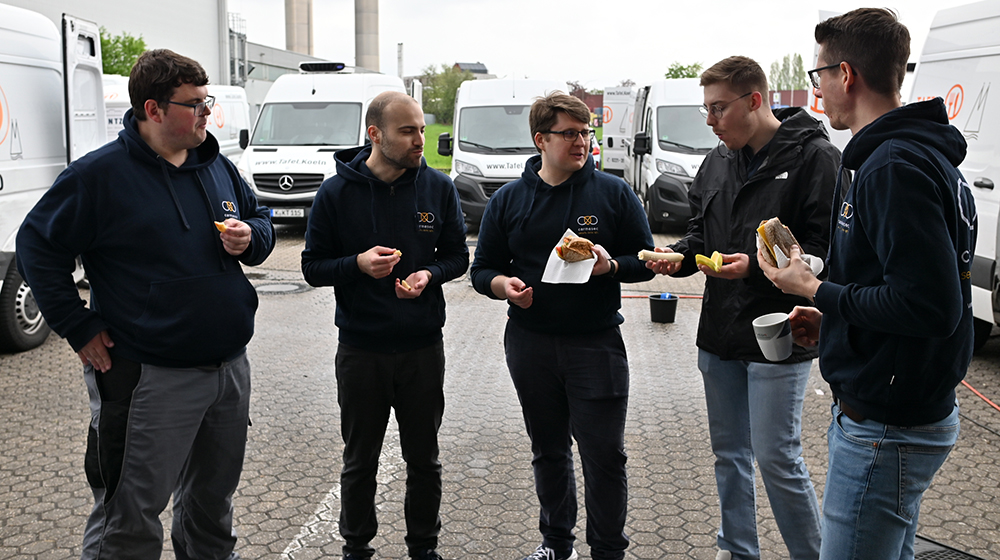 CSR-Aktion Car Wash mit der Kölner Tafel