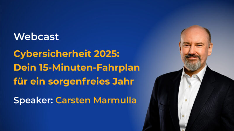 Webcast: Cybersicherheit 2025