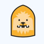 Illustration eines Wookiee-Maskottchens auf einem goldenen Schutzschild